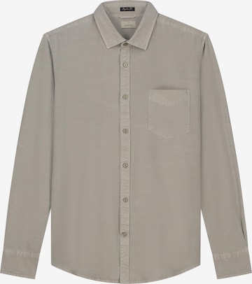 Coupe regular Chemise 'Lamont' Dstrezzed en gris : devant