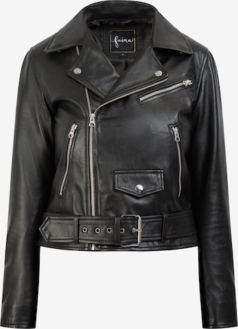 faina Prechodná bunda - Čierna: predná strana