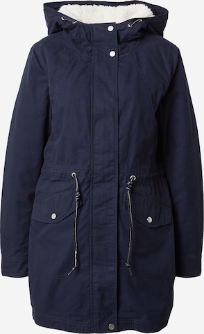 Parka d’hiver QS en bleu : devant