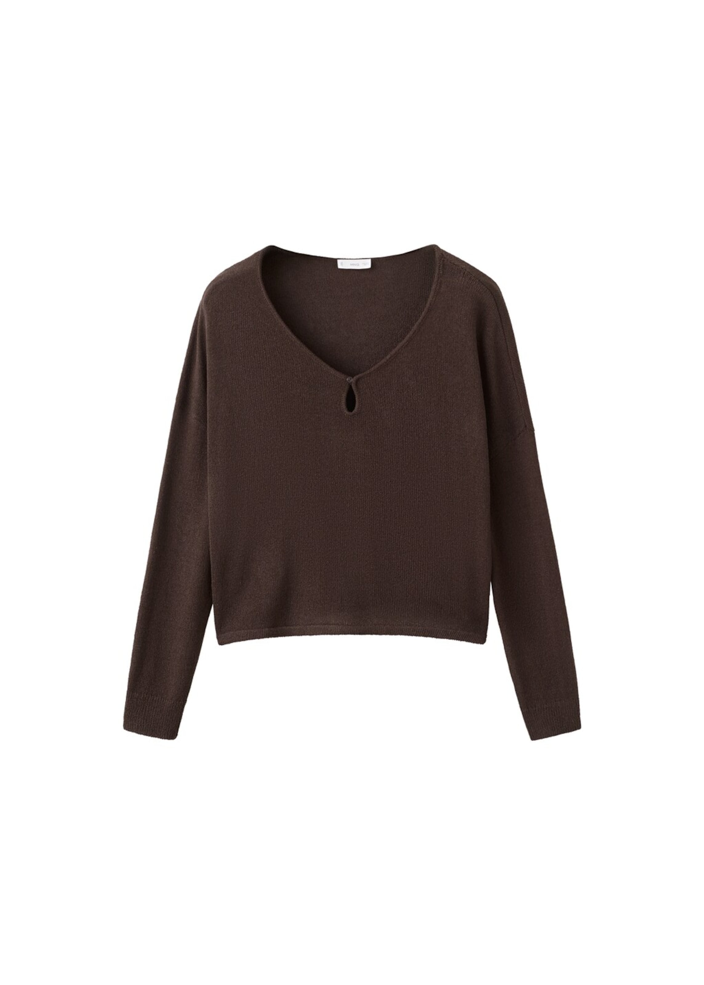 MANGO TEEN Pullover 'Tati' in Braun: Vorderseite