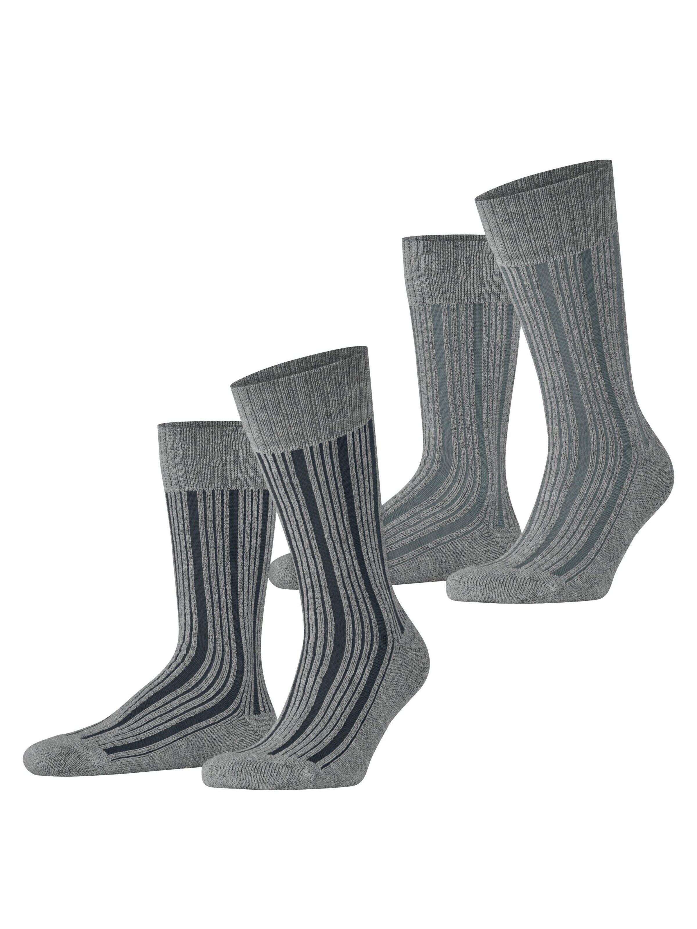 ESPRIT Socks 'Plush' in Grey: front