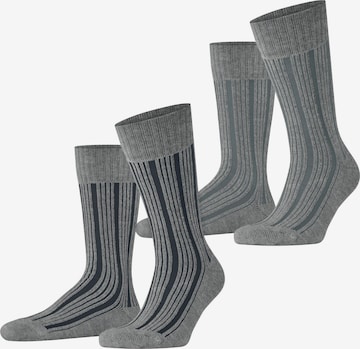 ESPRIT Socks 'Plush' in Grey: front