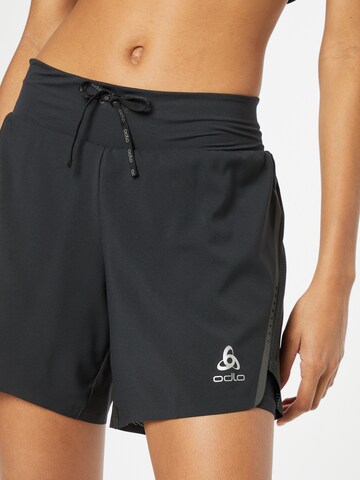ODLO Normální Sportovní kalhoty 'Axalp' – černá