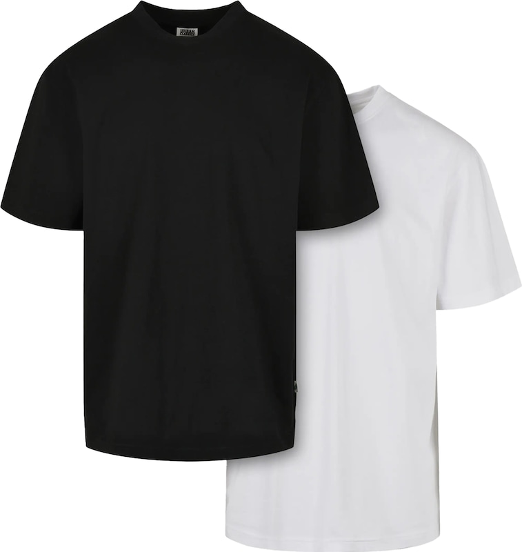 Urban Classics T-Shirt in Schwarz Weiß