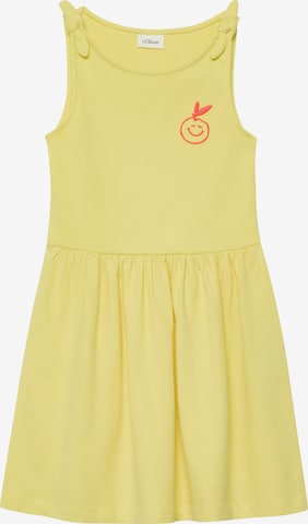 s.Oliver Dress in Yellow: front