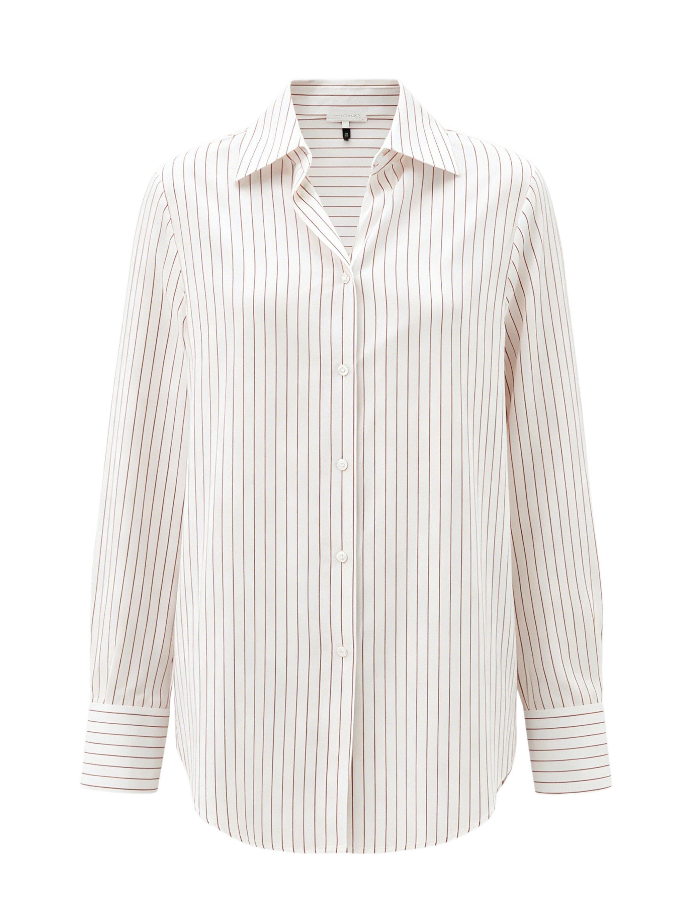 Lilysilk Blouse in Bruin: voorkant