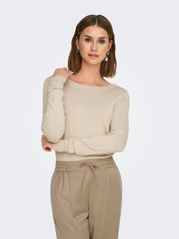 Pulover 'ONLVenice' de la ONLY pe bej