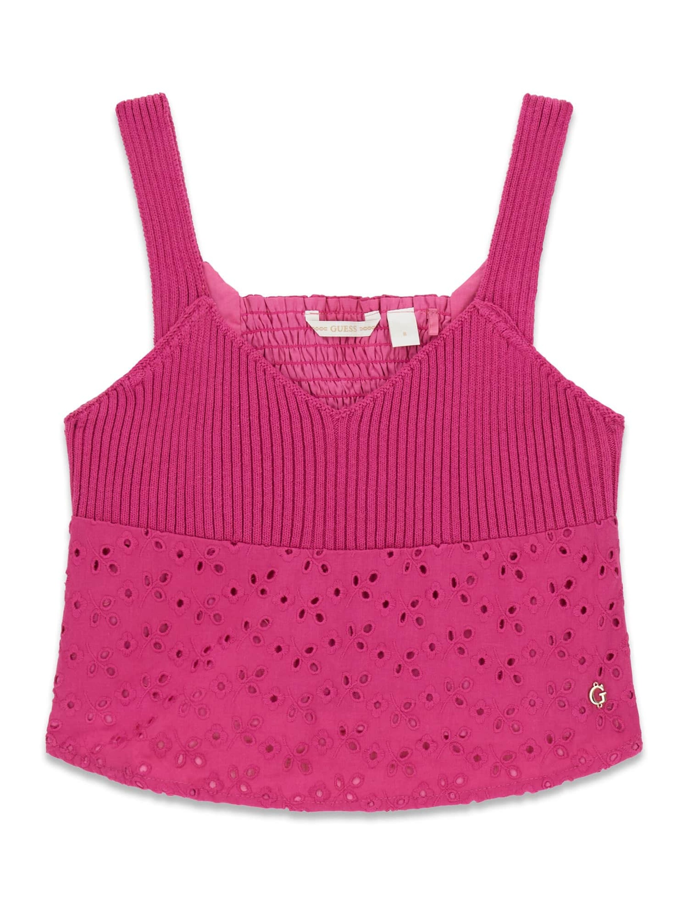GUESS Top in Fuchsia, Item view