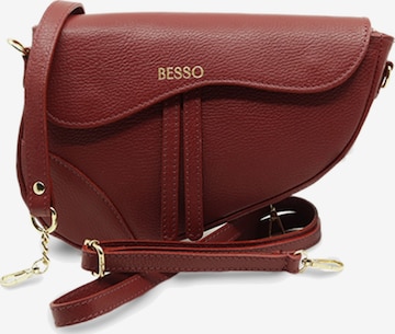 BESSO Handtas 'Iconica' in Rood: voorkant