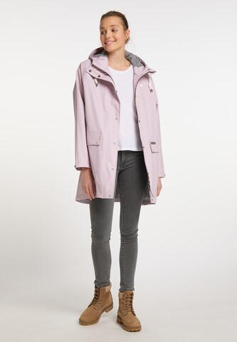 Schmuddelwedda Between-seasons coat in Pink