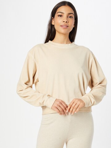 AG Jeans Sweatshirt in Beige: predná strana