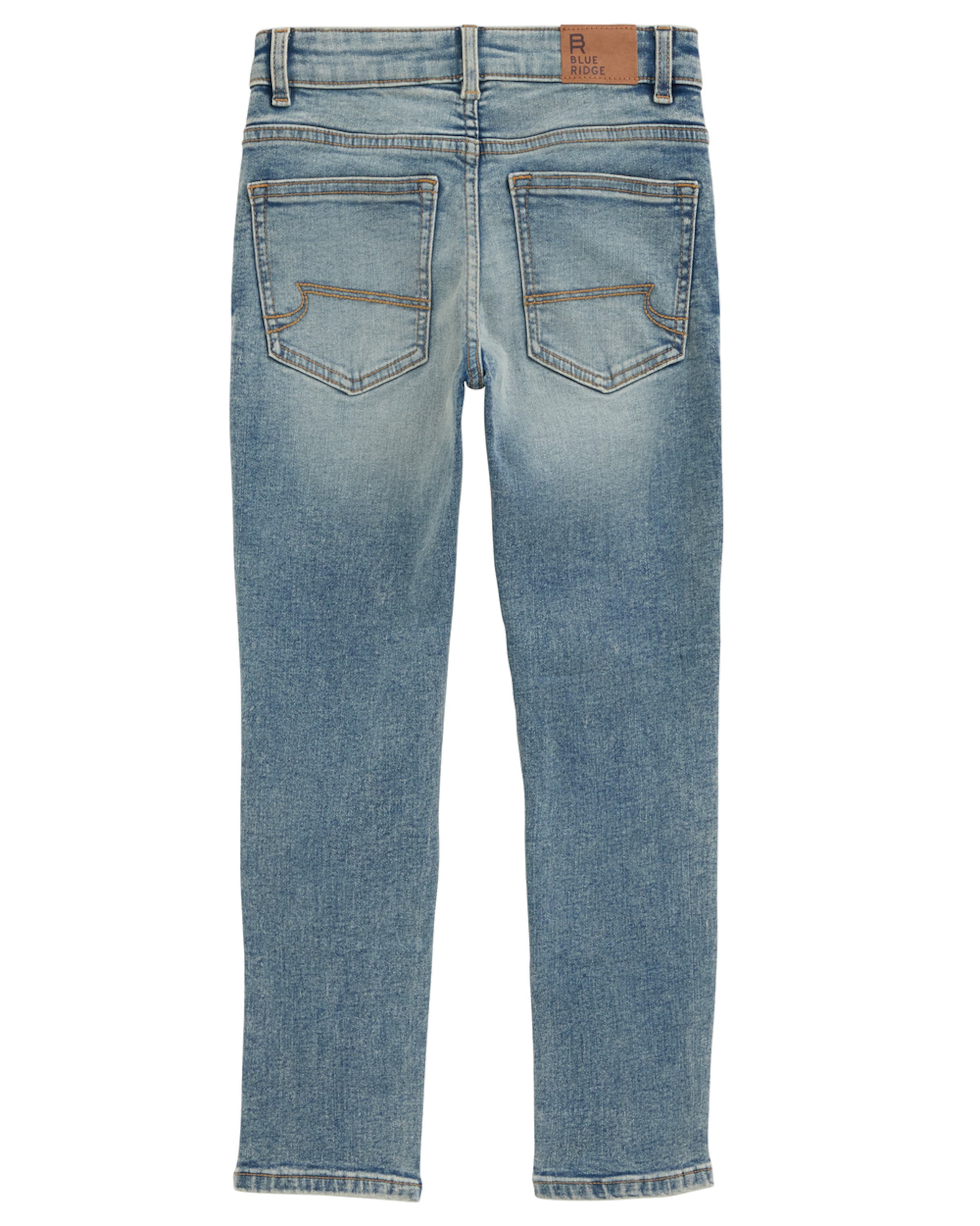 WE Fashion Slimfit Jeans i blå