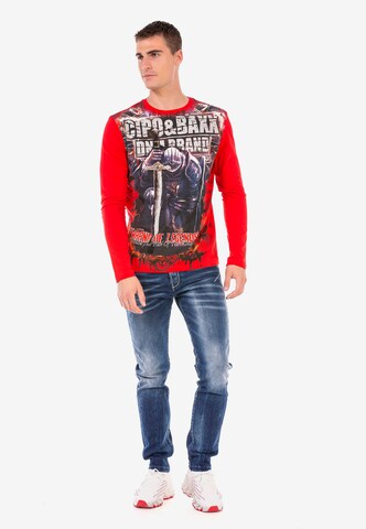 CIPO & BAXX Shirt in Rood