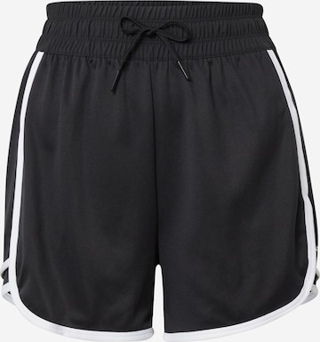 Regular Pantaloni sport de la Reebok pe negru: față