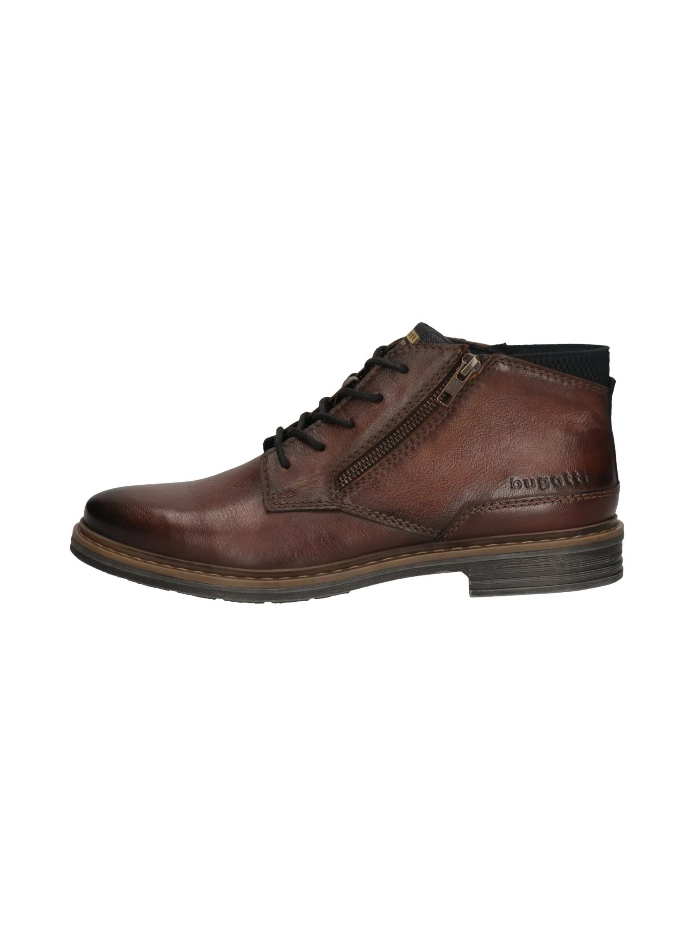 bugatti Lace-Up Boots in Brown