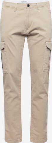 JACK & JONES Cargobroek 'MARCO JOE' in Beige: voorkant