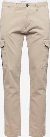 Pantaloni cargo 'MARCO JOE' di JACK & JONES in beige: frontale