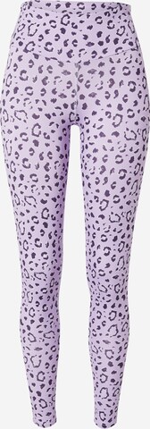 Hey Honey - Skinny Calças de desporto em roxo: frente