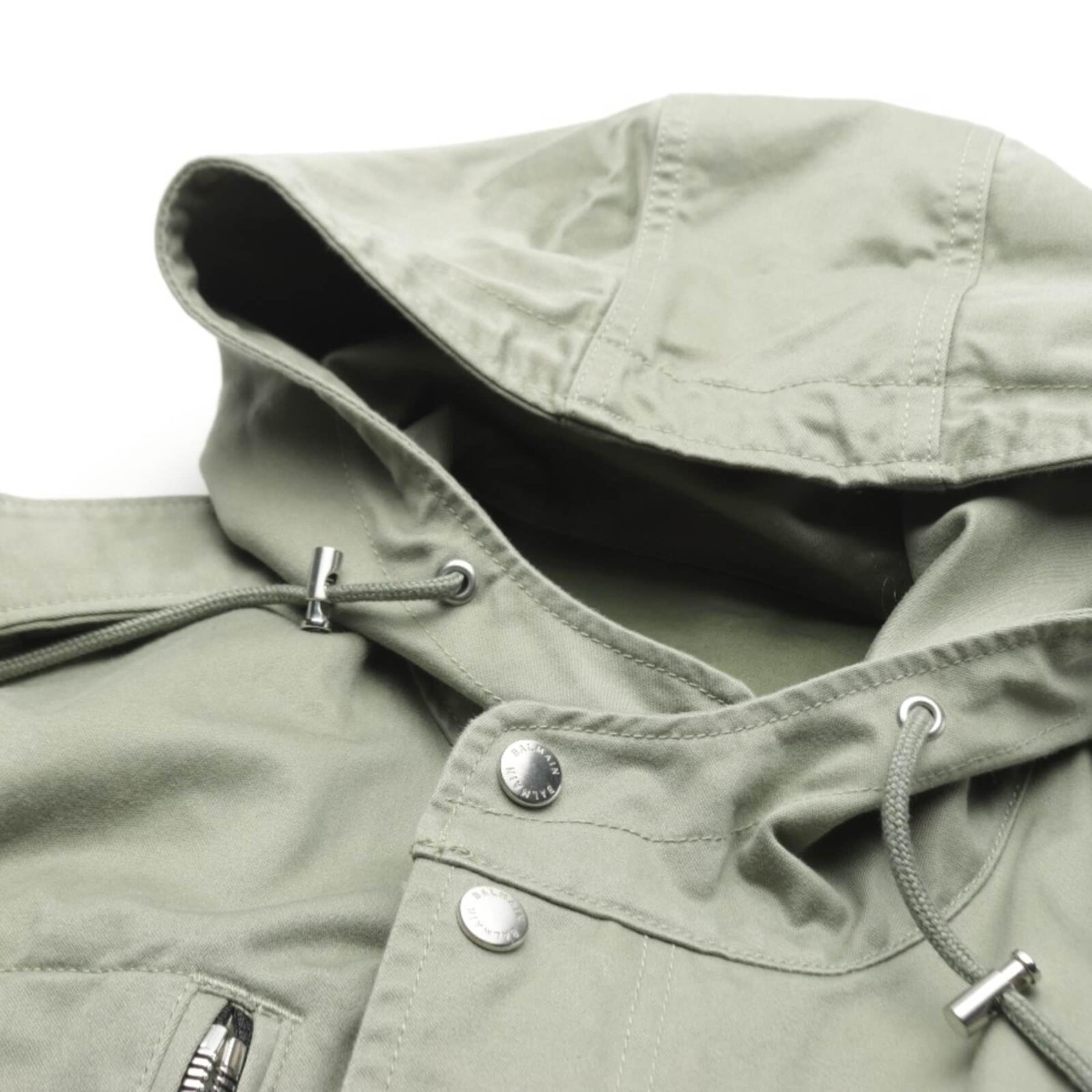 Balmain Übergangsjacke M in Grün