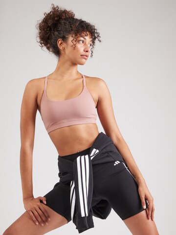 ADIDAS PERFORMANCE Bralette Sports bra 'All Me' in Pink: front