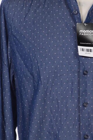 Walbusch Button Up Shirt in M in Blue