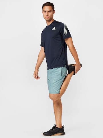 UNDER ARMOURregular Sportske hlače 'Emboss' - zelena boja