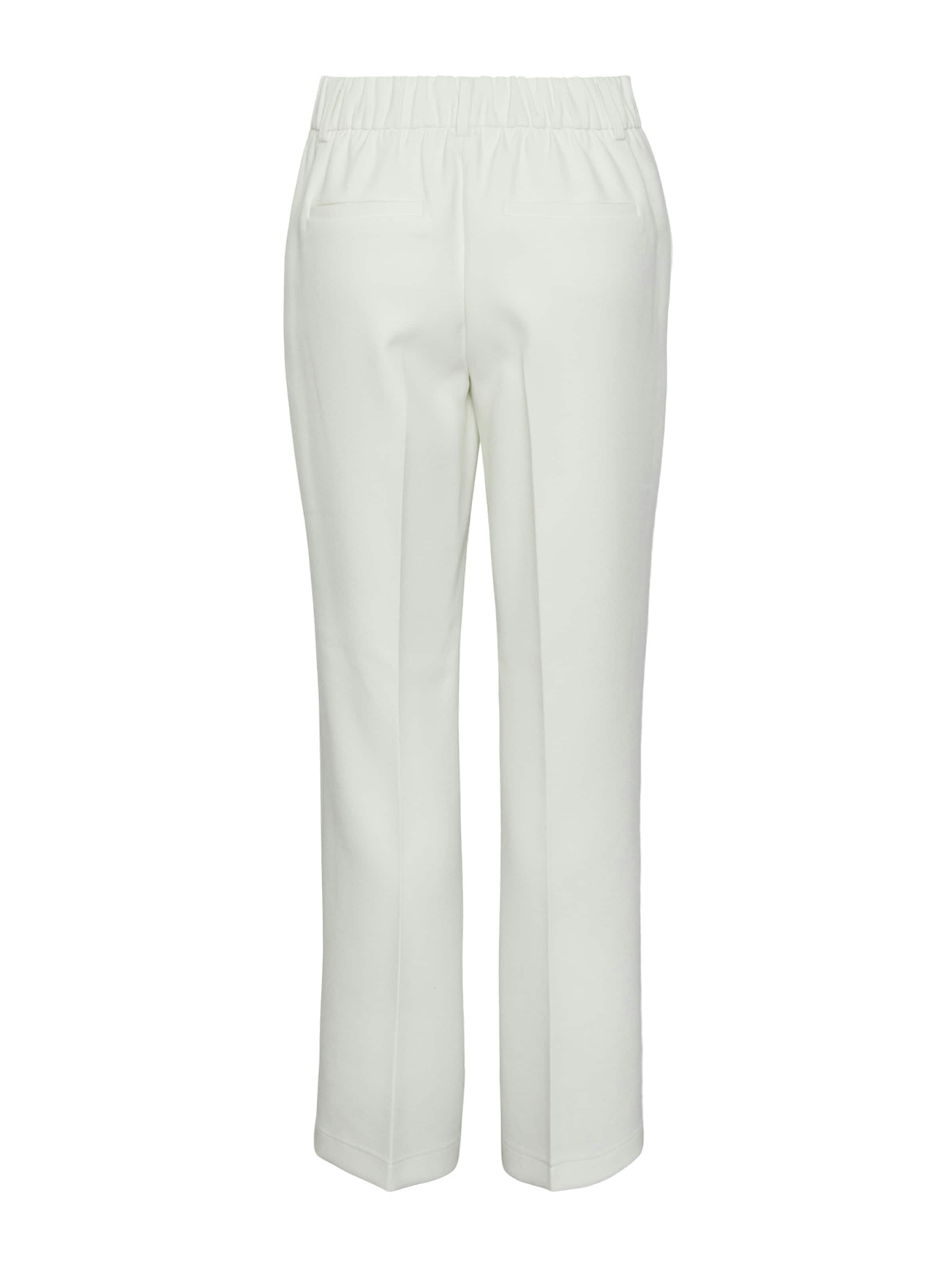 Wide leg Pantaloni cutați 'Yaslikka' de la YAS pe alb