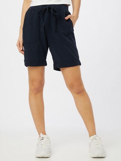 Kaffe Pants 'Naya' in marine blue, View model