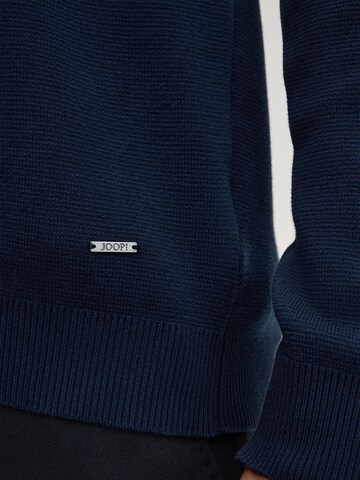 JOOP! Gebreid vest 'Owero' in Blauw