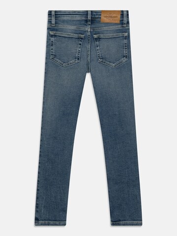Calvin Klein Slimfit Jeans 'New Mid' in Blau