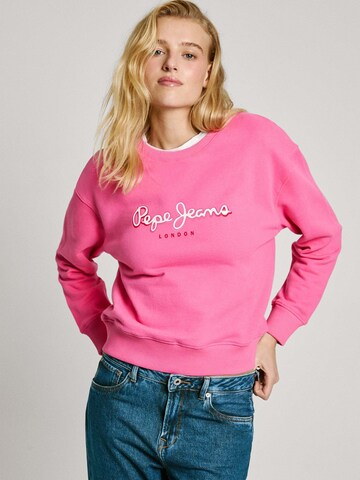 Pepe Jeans Mikina 'Maddy' – pink: přední strana
