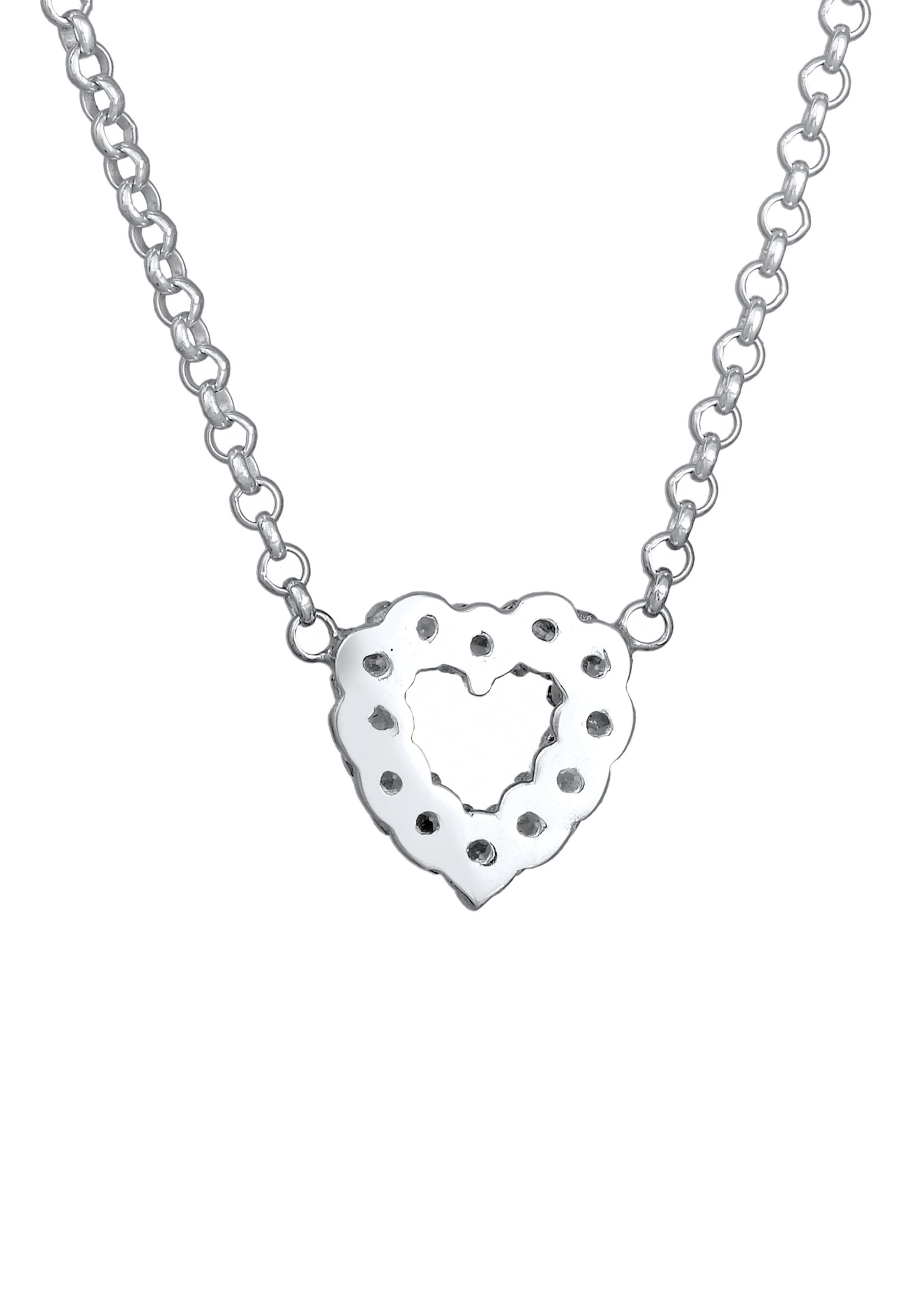 Chaîne 'Herz' Elli DIAMONDS en argent