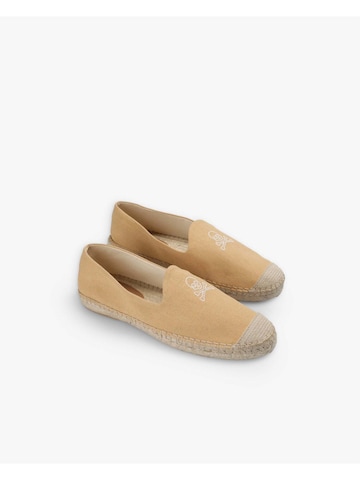 Scalpers Espadrilles 'Skull' in Gelb