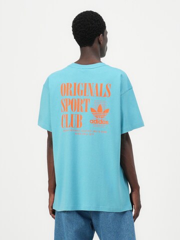 ADIDAS ORIGINALS Μπλουζάκι 'CLUB' σε μπλε: μπροστά
