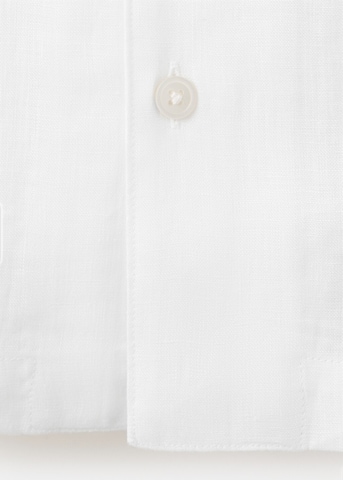 MANGO MAN Regular Fit Hemd 'Ants' in Weiß