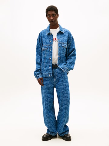 Tommy Jeans - Casaco meia-estação 'AOP' em azul