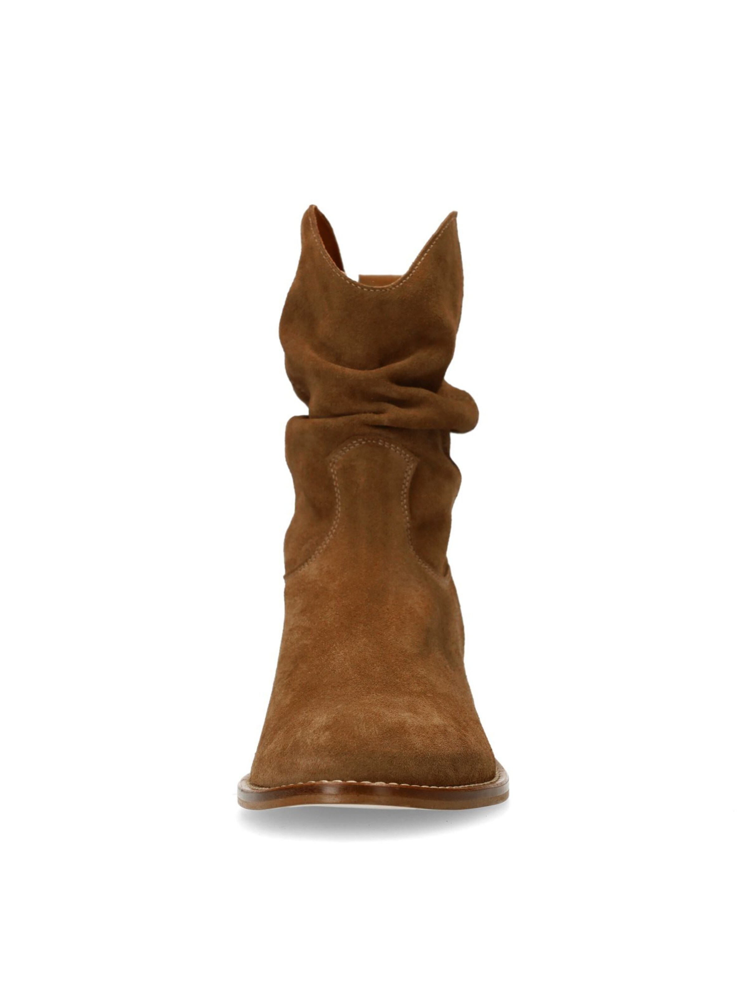 MANFIELD Stiefelette in Braun