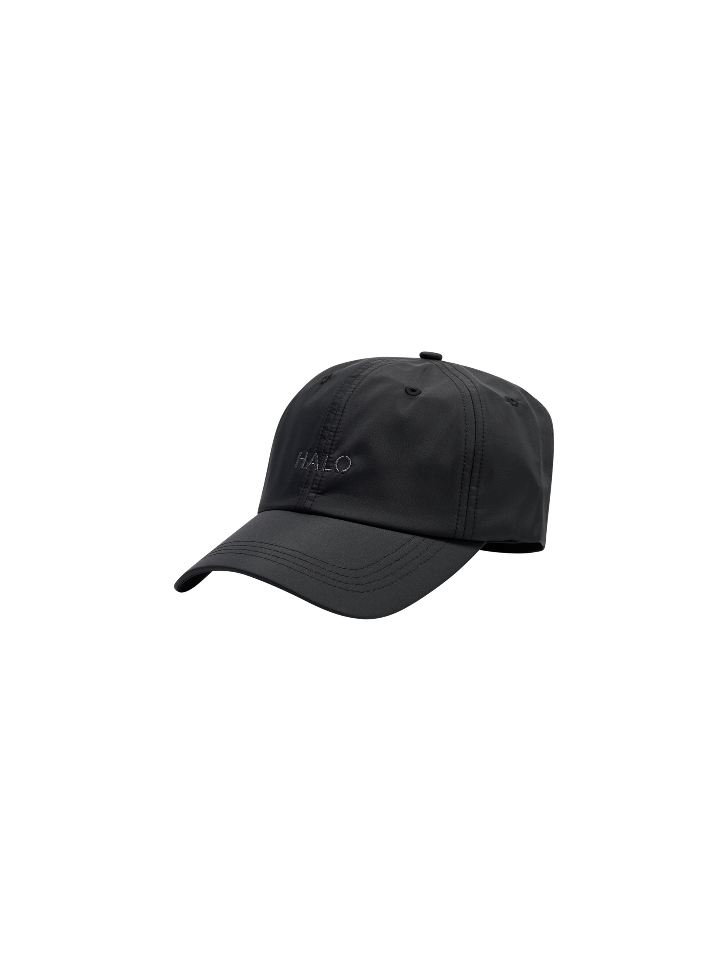 HALO Cap in Black: front