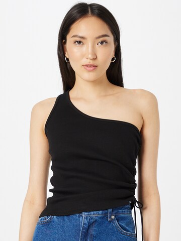 TOM TAILOR DENIM Top in Black: front