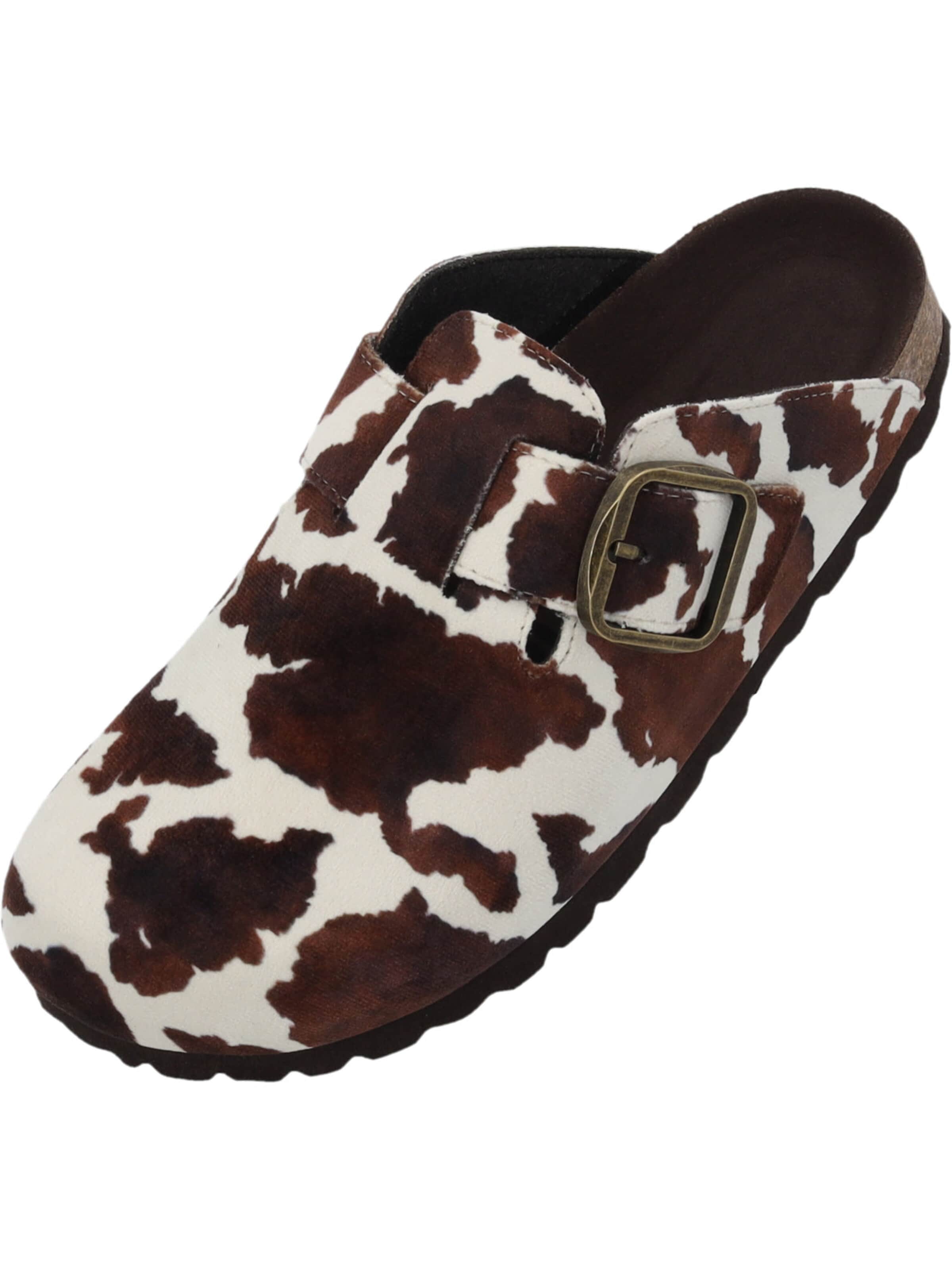 Palado Mules 'Palado Kiel Western' in Brown: front