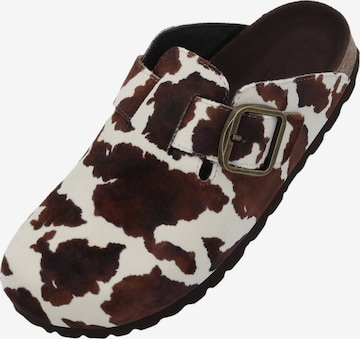 Palado Pantolette 'Palado Kiel Western' in Braun: Vorderseite