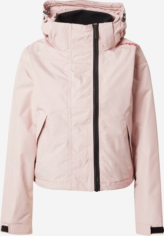 Superdry Демисезонная куртка 'CODE' в Ярко-розовый: спереди