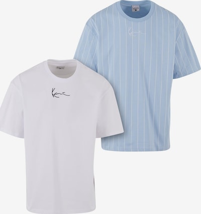 Karl Kani Shirt in L in hellblau / weiß, Produktansicht