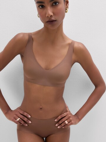 INTIMISSIMI Balconette Bra 'Aria' in Brown: front
