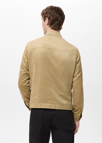 MANGO MAN Between-Season Jacket 'Boy' in Beige