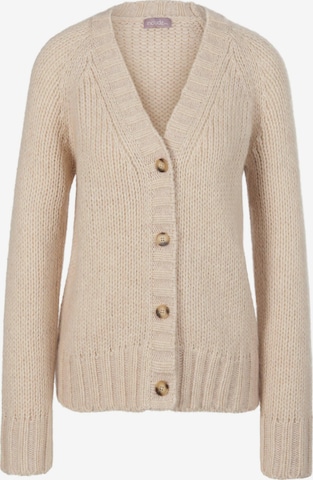 include Gebreid vest in Beige: voorkant