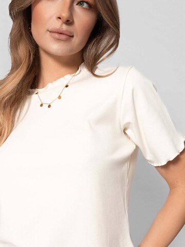 SASSYCLASSY - Camiseta en blanco