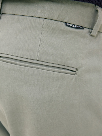 JACK & JONES regular Παντελόνι τσίνο 'JPSTKANE BARRET' σε πράσινο