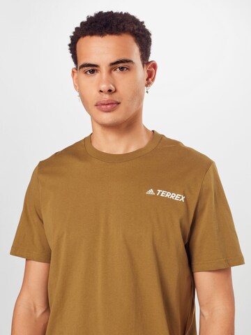 T-Shirt fonctionnel ADIDAS TERREX en vert