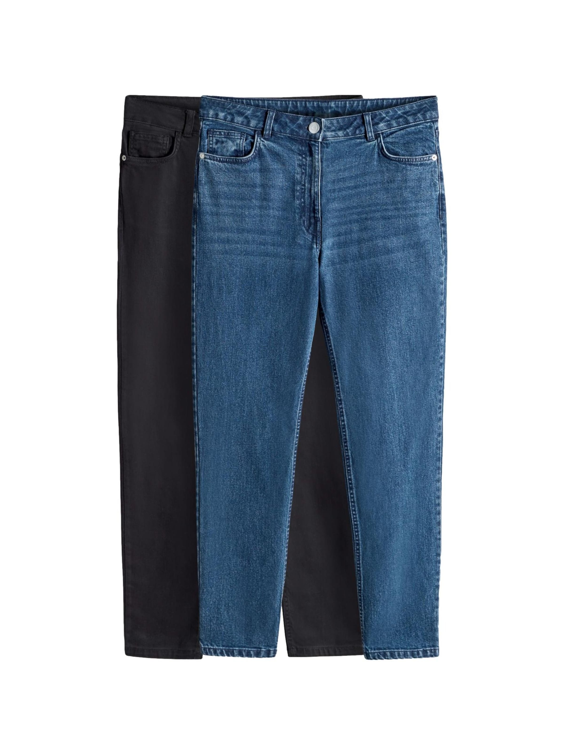 The Set Skinny Jeans in Blue: front